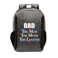 Dad The Man The Myth The Legend Stars Vector Backpack