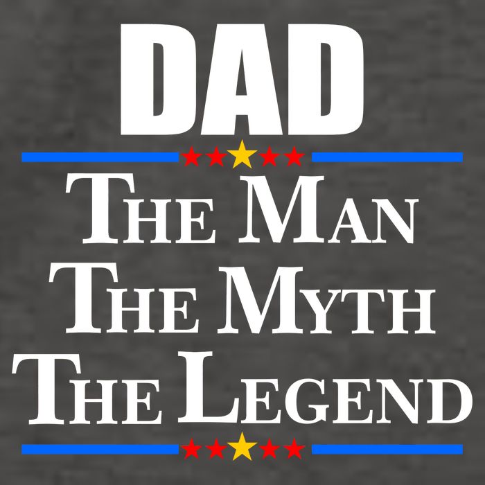 Dad The Man The Myth The Legend Stars Vector Backpack