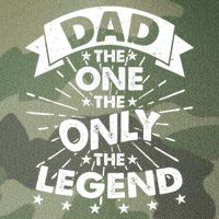 Dad The One The Only The Legend Legacy Tie Dye Trucker Hat