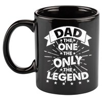 Dad The One The Only The Legend 11oz C Handle Ceramic Mug