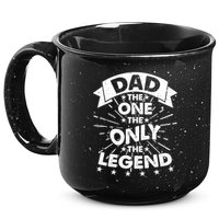 Dad The One The Only The Legend 15oz Campfire Ceramic Mug