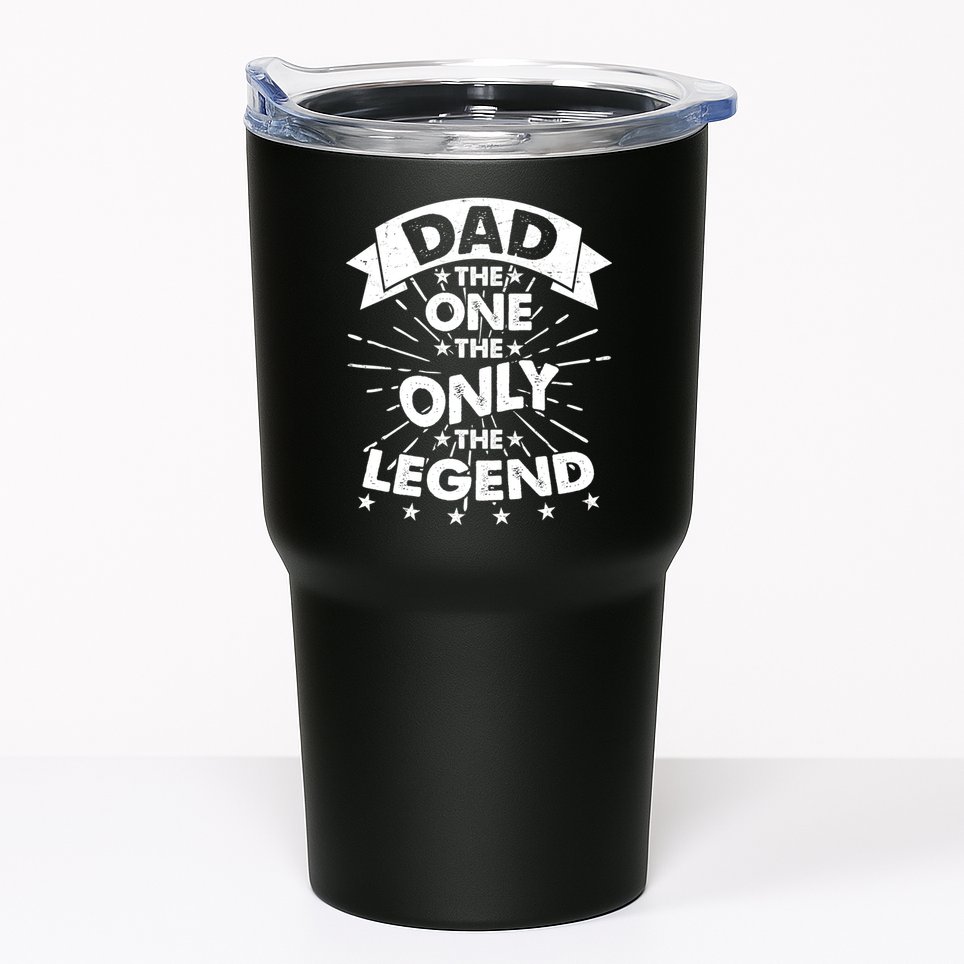 Dad The One The Only The Legend Tumbler