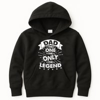 Dad The One The Only The Legend Kids Hoodie