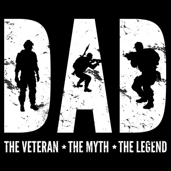 Dad The Veteran The Myth The Legend Cooling Performance Crew T-Shirt