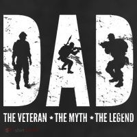 Dad The Veteran The Myth The Legend 11oz C Handle Ceramic Mug