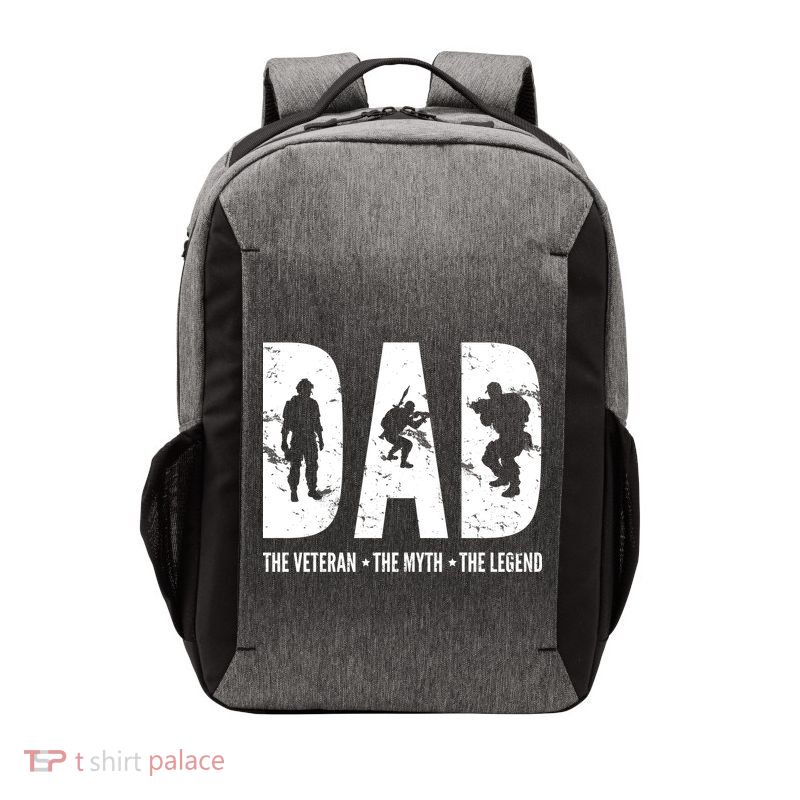 Dad The Veteran The Myth The Legend Vector Backpack