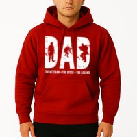 Dad The Veteran The Myth The Legend Hoodie