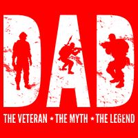 Dad The Veteran The Myth The Legend Sweatshirt