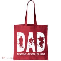 Dad The Veteran The Myth The Legend Bag