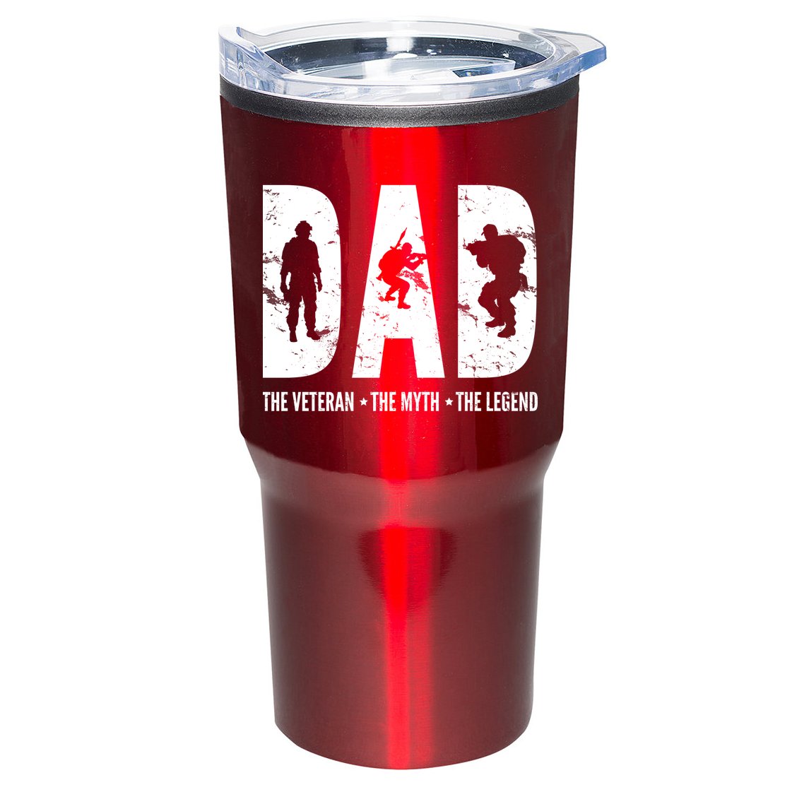 Dad The Veteran The Myth The Legend Tumbler