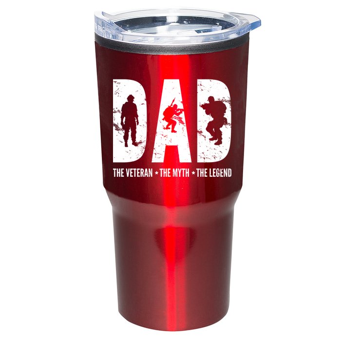 Dad The Veteran The Myth The Legend Tumbler