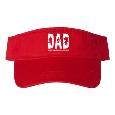 Dad The Veteran The Myth The Legend Visor