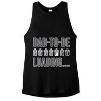 Dad To Be Loading Ladies PosiCharge Tri-Blend Wicking Tank