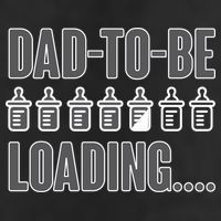 Dad To Be Loading Garment-Dyed Heavyweight T-Shirt