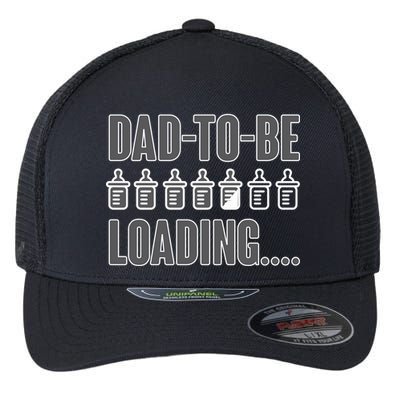Dad To Be Loading Flexfit Unipanel Trucker Cap