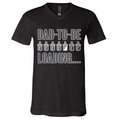 Dad To Be Loading V-Neck T-Shirt