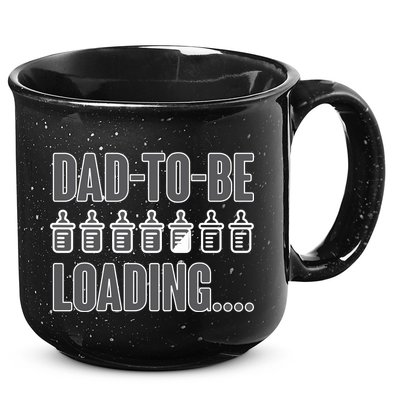 Dad To Be Loading 15oz Campfire Ceramic Mug