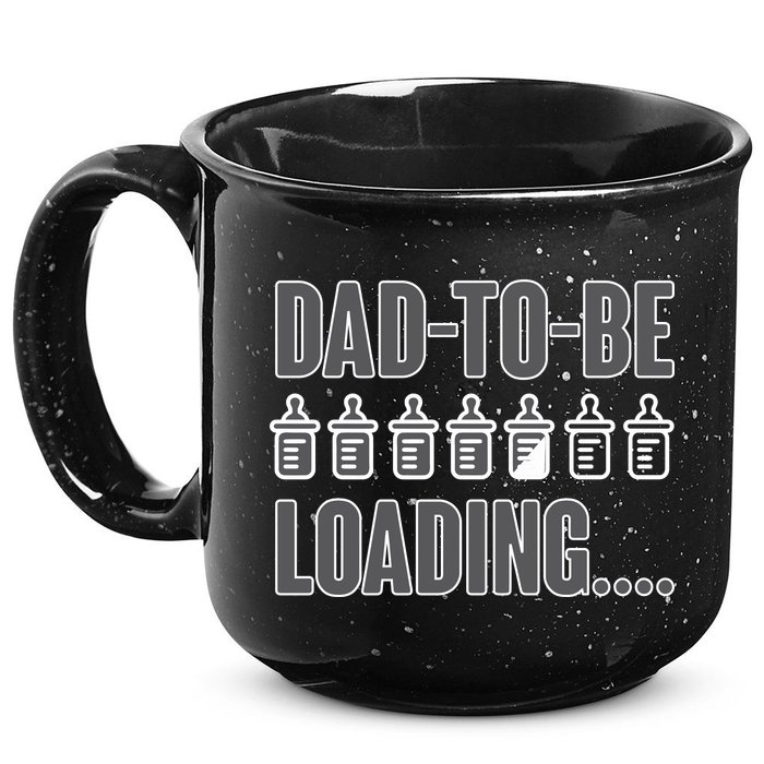 Dad To Be Loading 15oz Campfire Ceramic Mug
