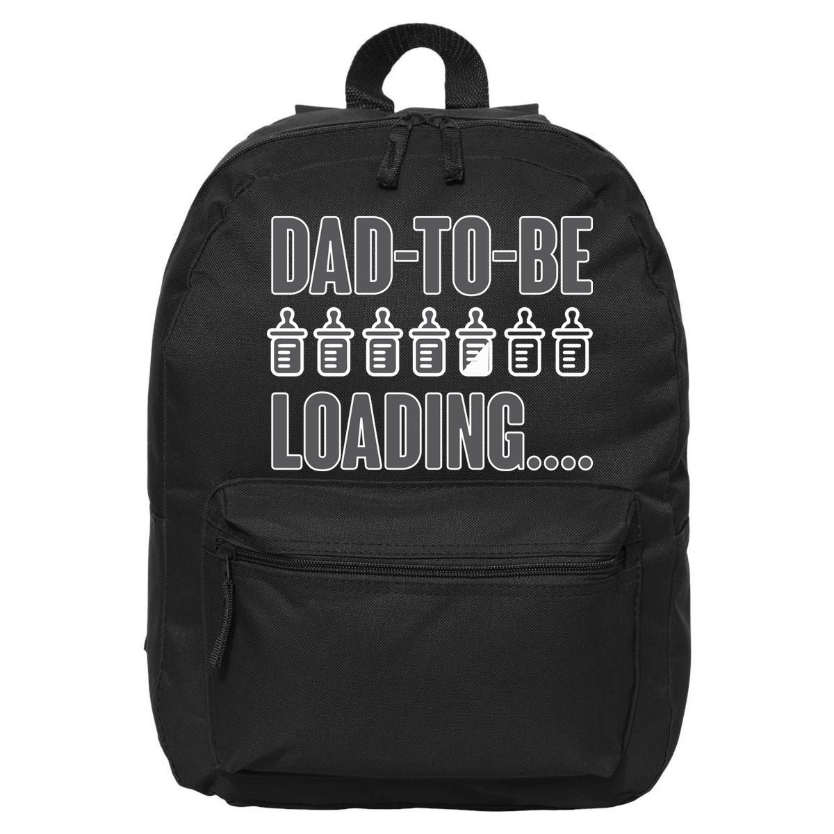 Dad To Be Loading 16 in Basic Backpack
