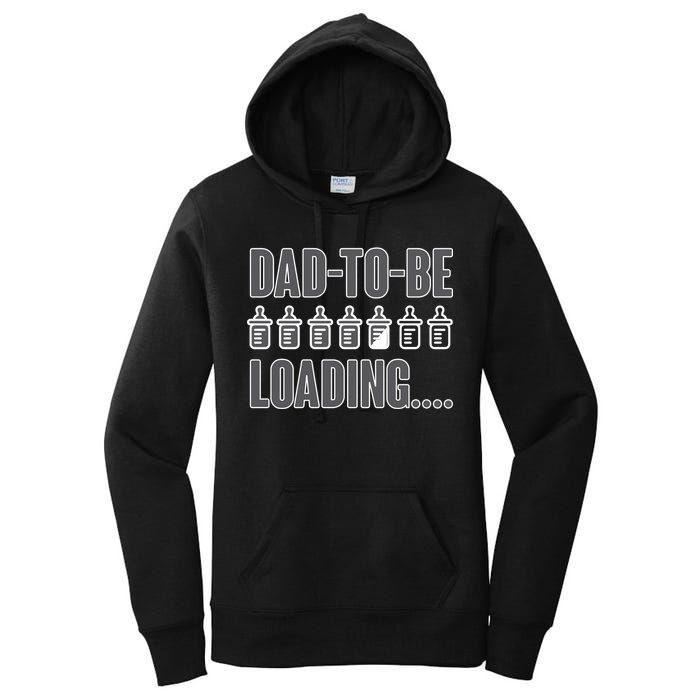 Dad To Be Loading Women's Pullover Hoodie