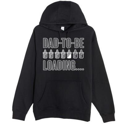 Dad To Be Loading Premium Pullover Hoodie