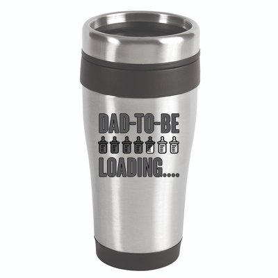 Dad To Be Loading 16oz Travel Tumbler