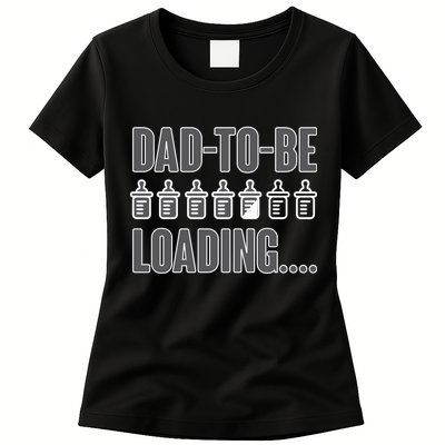 Dad To Be Loading Womens T-Shirt