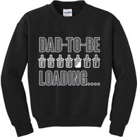 Dad To Be Loading Kids Sweatshirt