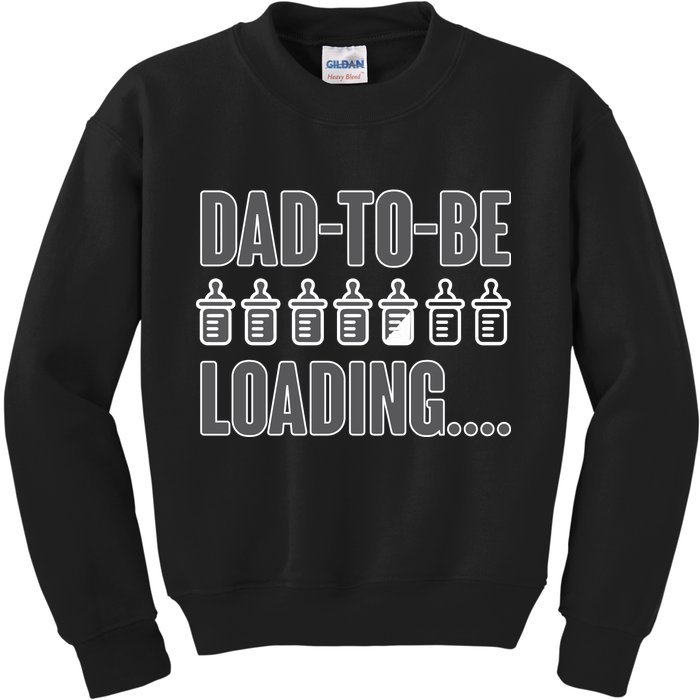 Dad To Be Loading Kids Sweatshirt