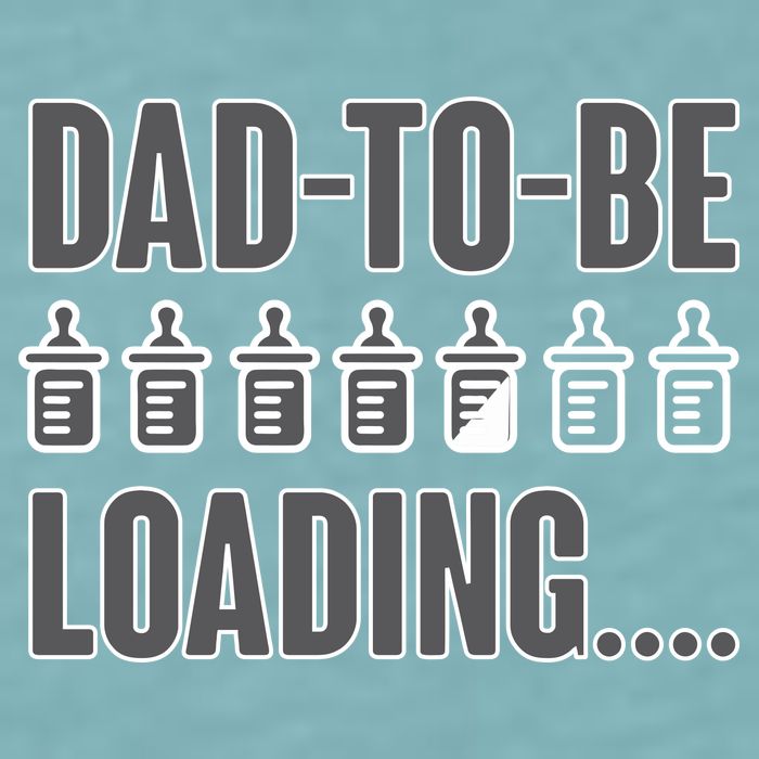Dad To Be Loading Sueded Cloud Jersey T-Shirt