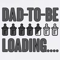 Dad To Be Loading Garment-Dyed Sweatshirt