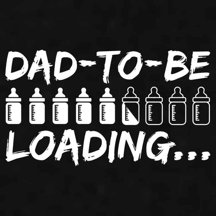 Dad To Be Loading Future Daddy Ladies PosiCharge Tri-Blend Wicking Tank