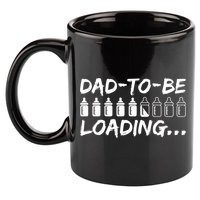 Dad To Be Loading Future Daddy 11oz C Handle Ceramic Mug