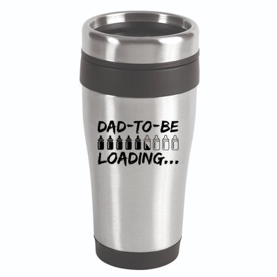 Dad To Be Loading Future Daddy 16oz Travel Tumbler