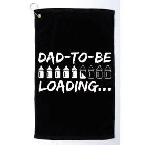 Dad To Be Loading Future Daddy Platinum Collection Golf Towel