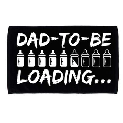 Dad To Be Loading Future Daddy Microfiber Hand Towel