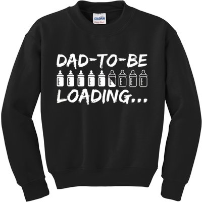 Dad To Be Loading Future Daddy Kids Sweatshirt
