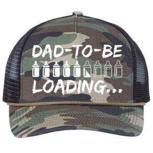 Dad To Be Loading Future Daddy Retro Rope Trucker Hat Cap