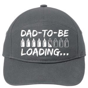 Dad To Be Loading Future Daddy 7-Panel Snapback Hat