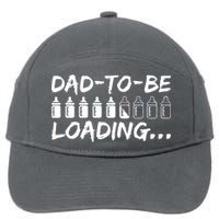 Dad To Be Loading Future Daddy 7-Panel Snapback Hat