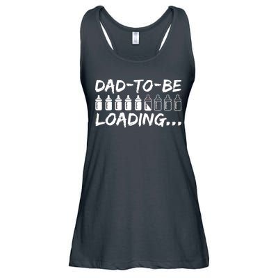 Dad To Be Loading Future Daddy Ladies Essential Flowy Tank