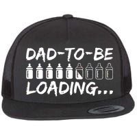 Dad To Be Loading Future Daddy Flat Bill Trucker Hat