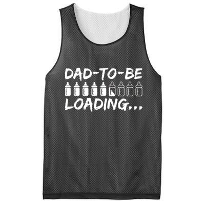 Dad To Be Loading Future Daddy Mesh Reversible Basketball Jersey Tank