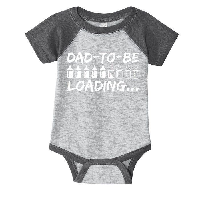 Dad To Be Loading Future Daddy Infant Baby Jersey Bodysuit