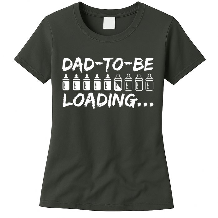 Dad To Be Loading Future Daddy Womens T-Shirt