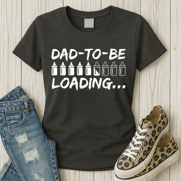 Dad To Be Loading Future Daddy Womens T-Shirt