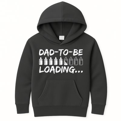 Dad To Be Loading Future Daddy Kids Hoodie