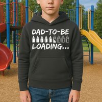 Dad To Be Loading Future Daddy Kids Hoodie