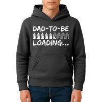 Dad To Be Loading Future Daddy Kids Hoodie