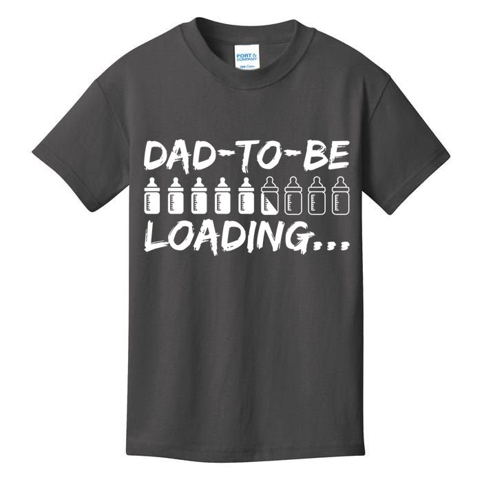 Dad To Be Loading Future Daddy Kids T-Shirt